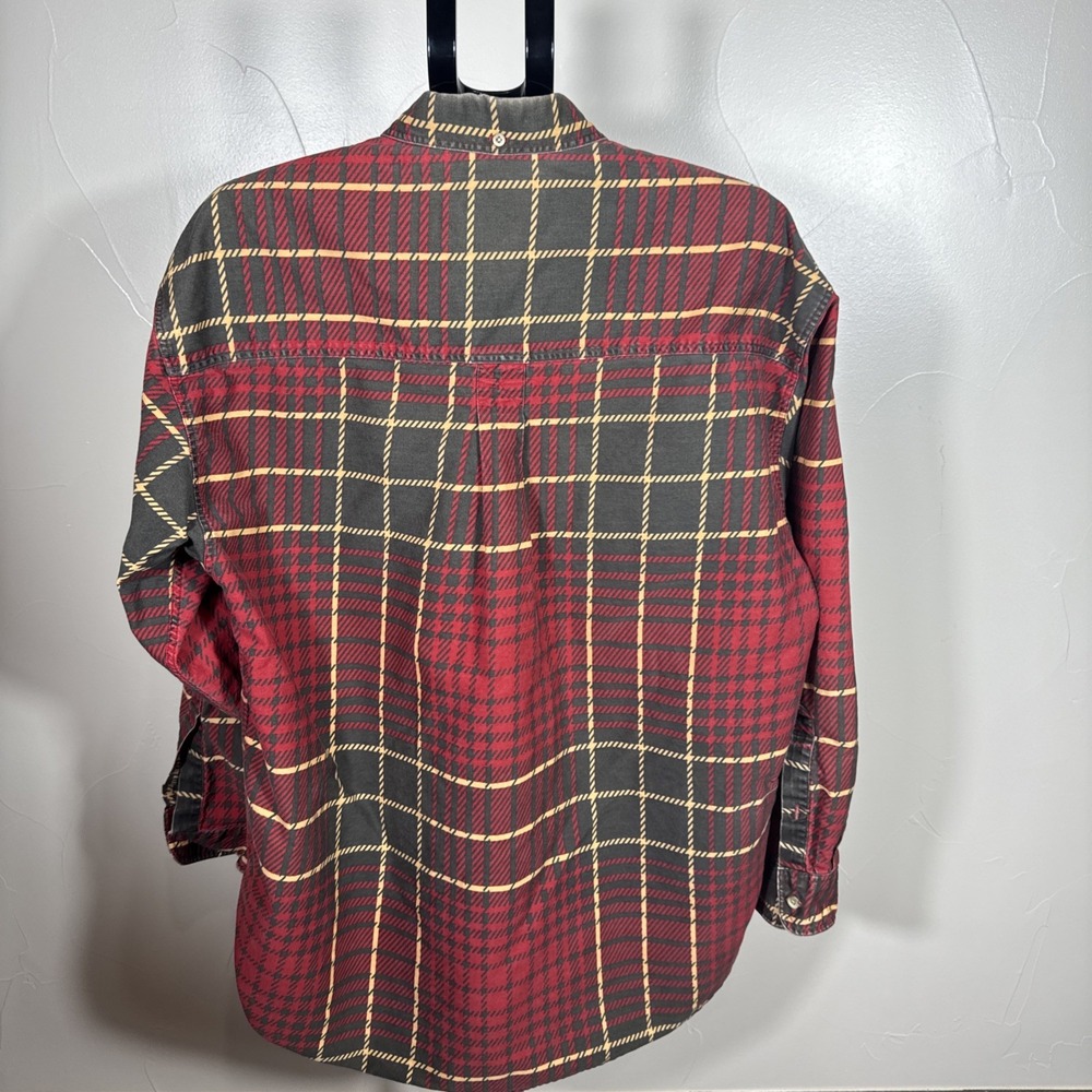 Gant Salty Dog The Roughweather Shirt Men L Plaid Button Down Cotton Vintage - Picture 5 of 10